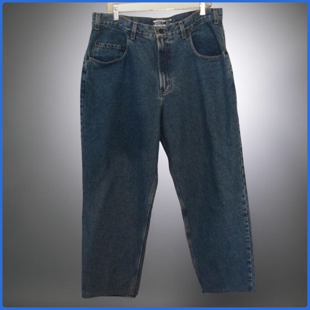 Classic Men Blue Denim Jeans